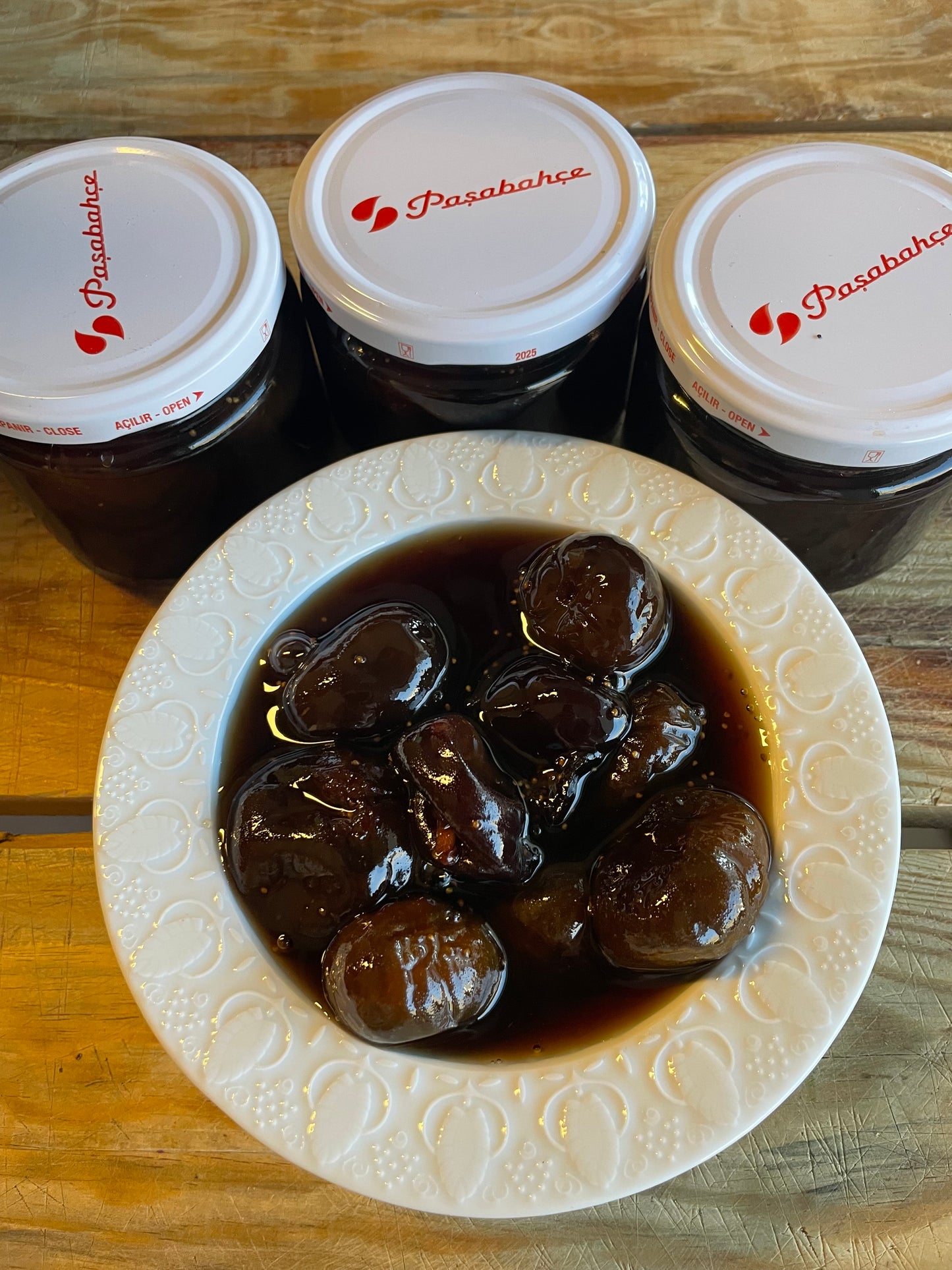 Dağ inciri reçeli 3 kavanoz