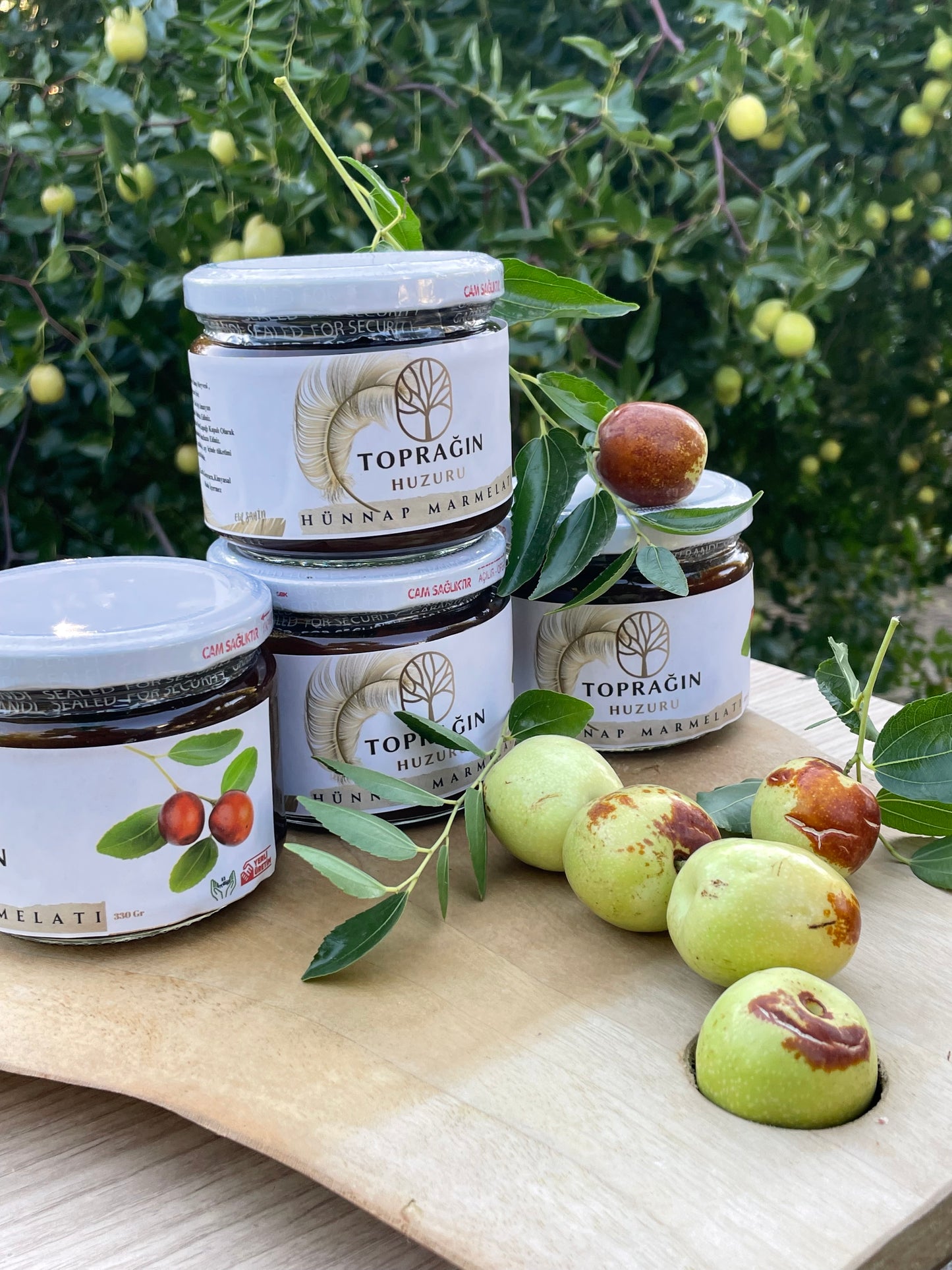 4 adet hünnap marmelatı