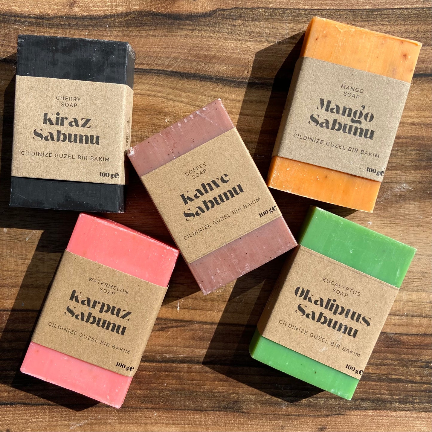 5 li Vücut Sabun ( 1.çeşitler )