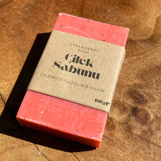 Çilek Vücut Sabunu (100 Gram)